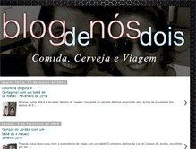 Tablet Screenshot of blogdenosdois.com